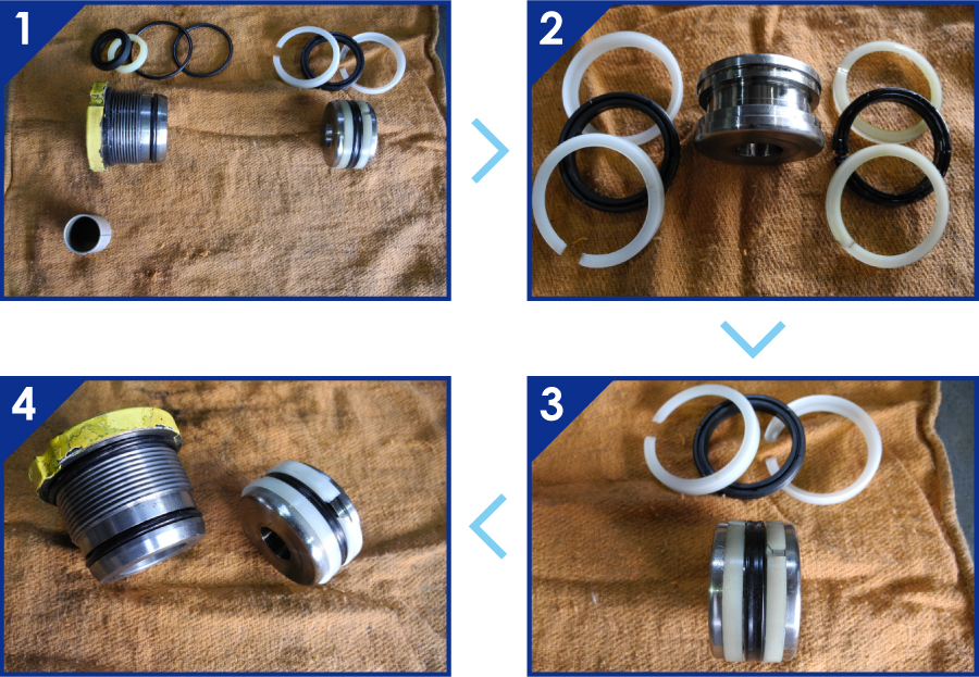 シリンダー シール 交換 の やり方